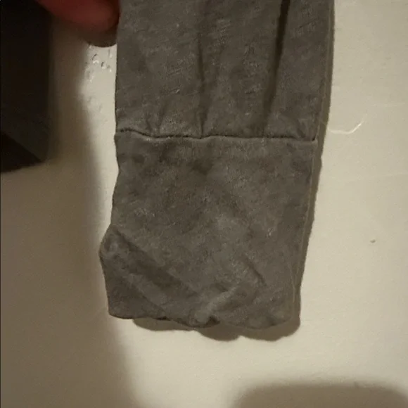 Standard James Perse Dark Gray Linen Long Sleeve Pocket Tee - Picture 7 of 9